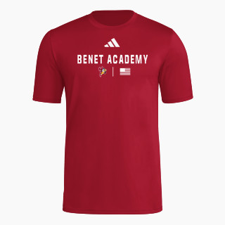 adidas Men's Short Sleeve Pregame Tee