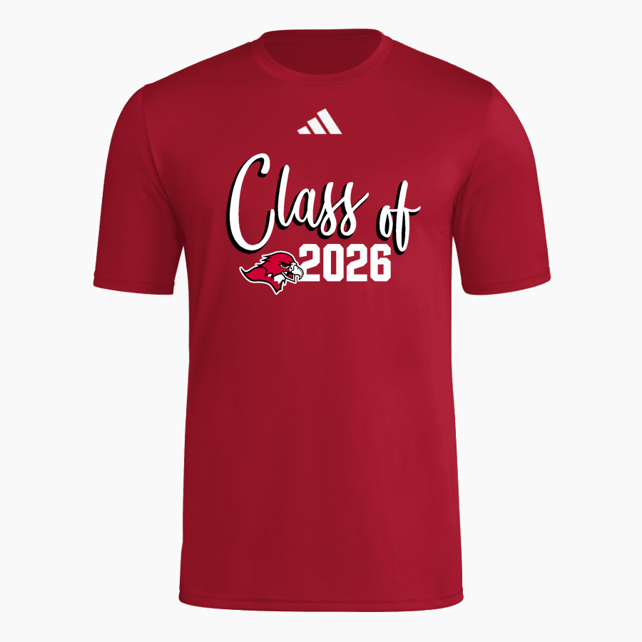 Benedictine University Mesa Redhawks <span class="pdp-name-mascot">Benedictine University Redhawks</span> adidas Men's Short Sleeve Pregame Tee
