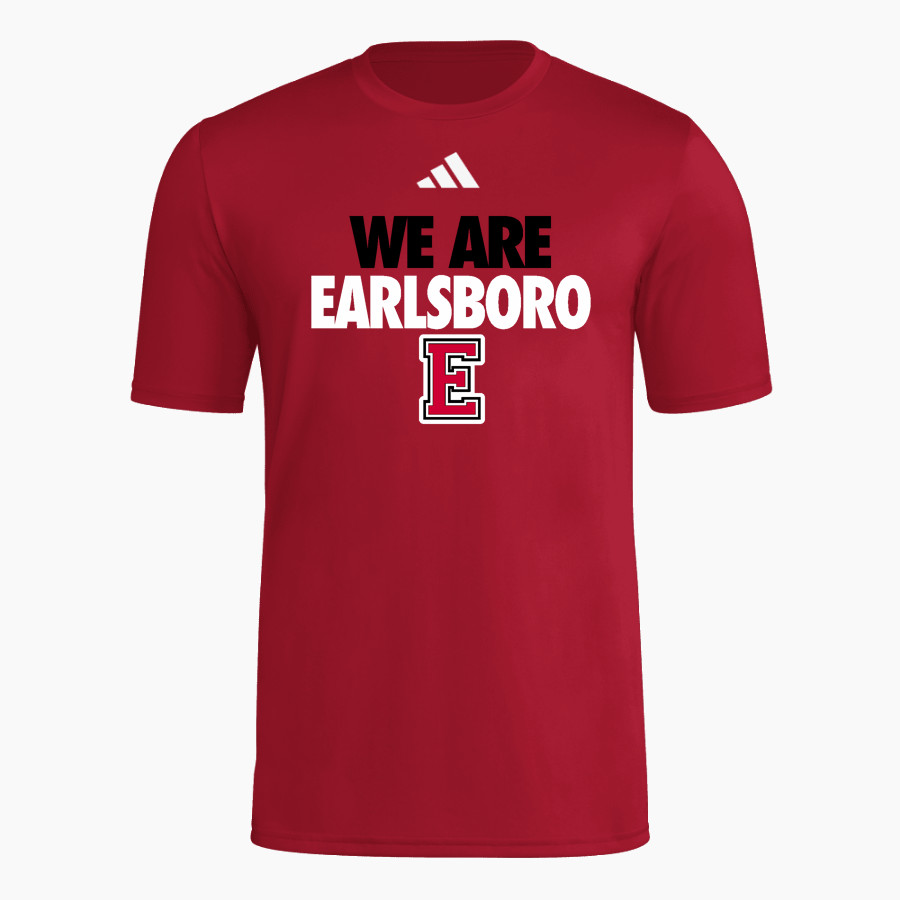 EARLSBORO HIGH SCHOOL WILDCATS <span class="pdp-name-mascot">EARLSBORO WILDCATS</span> adidas Men's Short Sleeve Pregame Tee
