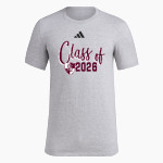 LOWELL HIGH SCHOOL RED RAIDERS <span class="pdp-name-mascot">LOWELL RED RAIDERS</span> adidas Men's Short Sleeve Pregame Tee Front Thumbnail
