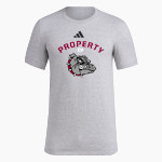 North Valley Bulldogs <span class="pdp-name-mascot">North Valley Baptist School Bulldogs</span> adidas Men's Short Sleeve Pregame Tee Front Thumbnail