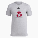 Arlington Babe Ruth Spy Ponders adidas Men's Short Sleeve Pregame Tee Front Thumbnail