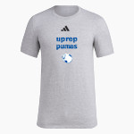 University Prep Pumas <span class="pdp-name-mascot">UNIVERSITY PREP PUMAS</span> adidas Men's Short Sleeve Pregame Tee Front Thumbnail