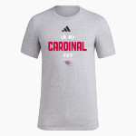 WEBB CITY HIGH SCHOOL CARDINALS adidas Men's Short Sleeve Pregame Tee Front Thumbnail