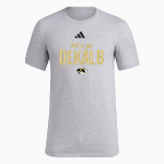 DEKALB HIGH SCHOOL TIGERS <span class="pdp-name-mascot">DEKALB TIGERS</span> adidas Men's Short Sleeve Pregame Tee Front Thumbnail