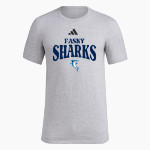 French-American School of New York - Online Store <span class="pdp-name-mascot">French-American School Sharks</span> adidas Men's Short Sleeve Pregame Tee Front Thumbnail