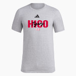 HICO HIGH SCHOOL TIGERS <span class="pdp-name-mascot">HICO TIGERS</span> adidas Men's Short Sleeve Pregame Tee Front Thumbnail