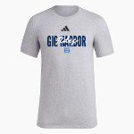 GIG HARBOR HIGH SCHOOL TIDES <span class="pdp-name-mascot">GIG HARBOR TIDES</span> adidas Men's Short Sleeve Pregame Tee Front Thumbnail