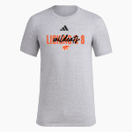 LICKING R-8 HIGH SCHOOL WILDCATS <span class="pdp-name-mascot">LICKING R-8 WILDCATS</span> adidas Men's Short Sleeve Pregame Tee Front Thumbnail