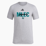 Miami Lakes Jaguars adidas Men's Short Sleeve Pregame Tee Front Thumbnail