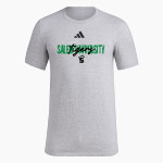 Salem University Tigers <span class="pdp-name-mascot">TIGERS</span> adidas Men's Short Sleeve Pregame Tee Front Thumbnail