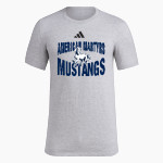 American Martyrs Mustangs <span class="pdp-name-mascot">American Martyrs Mustangs</span> adidas Men's Short Sleeve Pregame Tee Front Thumbnail