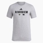RIVERVIEW HIGH SCHOOL RAIDERS <span class="pdp-name-mascot">RIVERVIEW RAIDERS</span> adidas Men's Short Sleeve Pregame Tee Front Thumbnail