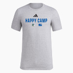 HAPPY CAMP HIGH SCHOOL INDIANS <span class="pdp-name-mascot">HAPPY CAMP INDIANS</span> adidas Men's Short Sleeve Pregame Tee Front Thumbnail