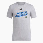 MASON CO CENTRAL HIGH SCHOOL SPARTANS adidas Men's Short Sleeve Pregame Tee Front Thumbnail