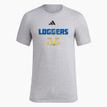 Vernonia Loggers <span class="pdp-name-mascot">Vernonia Loggers</span> adidas Men's Short Sleeve Pregame Tee Front Thumbnail