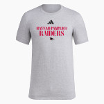 Hannah-Pamplico Raiders Raiders <span class="pdp-name-mascot">Hannah-Pamplico Raiders</span> adidas Men's Short Sleeve Pregame Tee Front Thumbnail