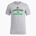 Communion of Saints School Sabres official sideline store <span class="pdp-name-mascot">Communion of Saints School Sabres</span> adidas Men's Short Sleeve Pregame Tee Front Thumbnail