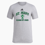 ST. MARY Irish <span class="pdp-name-mascot">ST. MARY SCHOOL Irish</span> adidas Men's Short Sleeve Pregame Tee Front Thumbnail