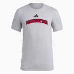 Merriwether Mustangs <span class="pdp-name-mascot">Merriwether Mustangs</span> adidas Men's Short Sleeve Pregame Tee Front Thumbnail