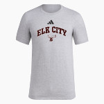 Elk City Elks <span class="pdp-name-mascot">Elk City Elks</span> adidas Men's Short Sleeve Pregame Tee Front Thumbnail