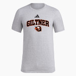 Giltner Hornets adidas Men's Short Sleeve Pregame Tee Front Thumbnail