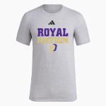 Upper Darby School District Royals <span class="pdp-name-mascot">Upper Darby Royals</span> adidas Men's Short Sleeve Pregame Tee Front Thumbnail
