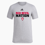 CLARENCE HIGH SCHOOL RED DEVILS <span class="pdp-name-mascot">CLARENCE RED DEVILS</span> adidas Men's Short Sleeve Pregame Tee Front Thumbnail