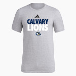 Calvary Lions <span class="pdp-name-mascot">Calvary Lions</span> adidas Men's Short Sleeve Pregame Tee Front Thumbnail