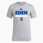 EDEN HIGH SCHOOL BULLDOGS <span class="pdp-name-mascot">EDEN BULLDOGS /LADY</span> adidas Men's Short Sleeve Pregame Tee Front Thumbnail