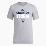 STAUNTON HIGH SCHOOL STORM <span class="pdp-name-mascot">STORM STORM</span> adidas Men's Short Sleeve Pregame Tee Front Thumbnail