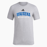 Waukena Wildcats <span class="pdp-name-mascot">Waukena Joint Union Elementary Wildcats</span> adidas Men's Short Sleeve Pregame Tee Front Thumbnail