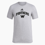 WALTER WELLBORN HIGH SCHOOL PANTHERS <span class="pdp-name-mascot">WALTER H WELLBORN PANTHERS</span> adidas Men's Short Sleeve Pregame Tee Front Thumbnail