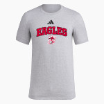 SANTIAM CHRISTIAN HIGH SCHOOL EAGLES <span class="pdp-name-mascot">SANTIAM CHRISTIAN EAGLES</span> adidas Men's Short Sleeve Pregame Tee Front Thumbnail