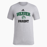 Weaver Beavers <span class="pdp-name-mascot">Weaver Beavers</span> adidas Men's Short Sleeve Pregame Tee Front Thumbnail