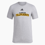 CLINTON HIGH SCHOOL YELLOWJACKETS <span class="pdp-name-mascot">CLINTON YELLOWJACKETS</span> adidas Men's Short Sleeve Pregame Tee Front Thumbnail