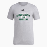 Calvary Christian Spartans <span class="pdp-name-mascot">Calvary Christian Spartans</span> adidas Men's Short Sleeve Pregame Tee Front Thumbnail