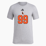 LINDSAY SCHOOL DISTRICT 9 LEOPARDS <span class="pdp-name-mascot">LINDSAY LEOPARDS</span> adidas Men's Short Sleeve Pregame Tee Front Thumbnail