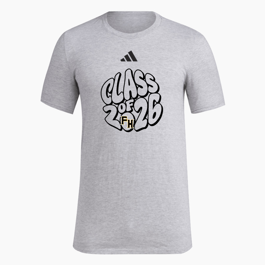 FRANK HUGHES HIGH SCHOOL LIONS <span class="pdp-name-mascot">FRANK HUGHES LIONS</span> adidas Men's Short Sleeve Pregame Tee