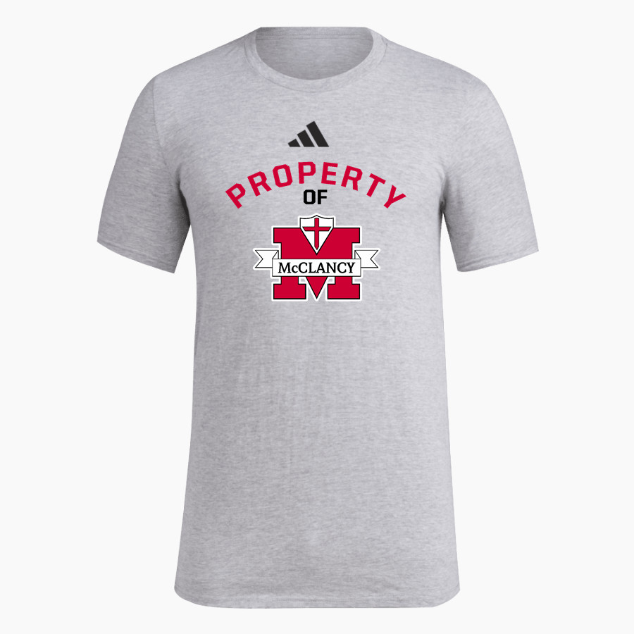 Monsignor McClancy Crusaders <span class="pdp-name-mascot">Monsignor McClancy Crusaders</span> adidas Men's Short Sleeve Pregame Tee