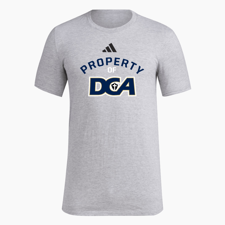 DANVILLE CHRISTIAN ACADEMY WARRIORS <span class="pdp-name-mascot">DANVILLE CHRISTIAN WARRIORS</span> adidas Men's Short Sleeve Pregame Tee