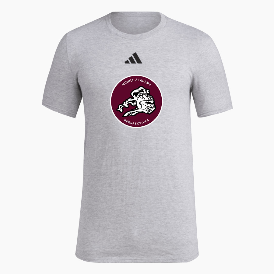 Perspectives Warriors <span class="pdp-name-mascot">Perspectives Middle Academy Warriors</span> adidas Men's Short Sleeve Pregame Tee