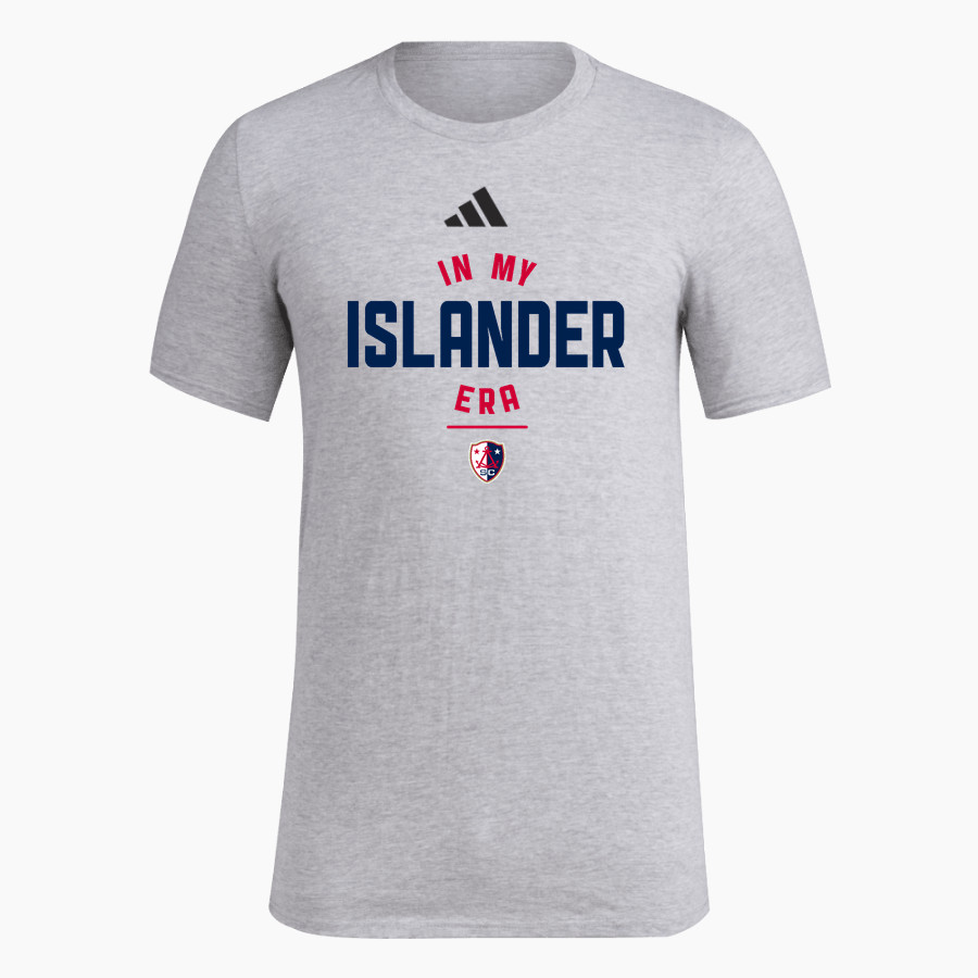 Alameda Soccer Club Islanders <span class="pdp-name-mascot">Alameda Soccer Club Islanders</span> adidas Men's Short Sleeve Pregame Tee