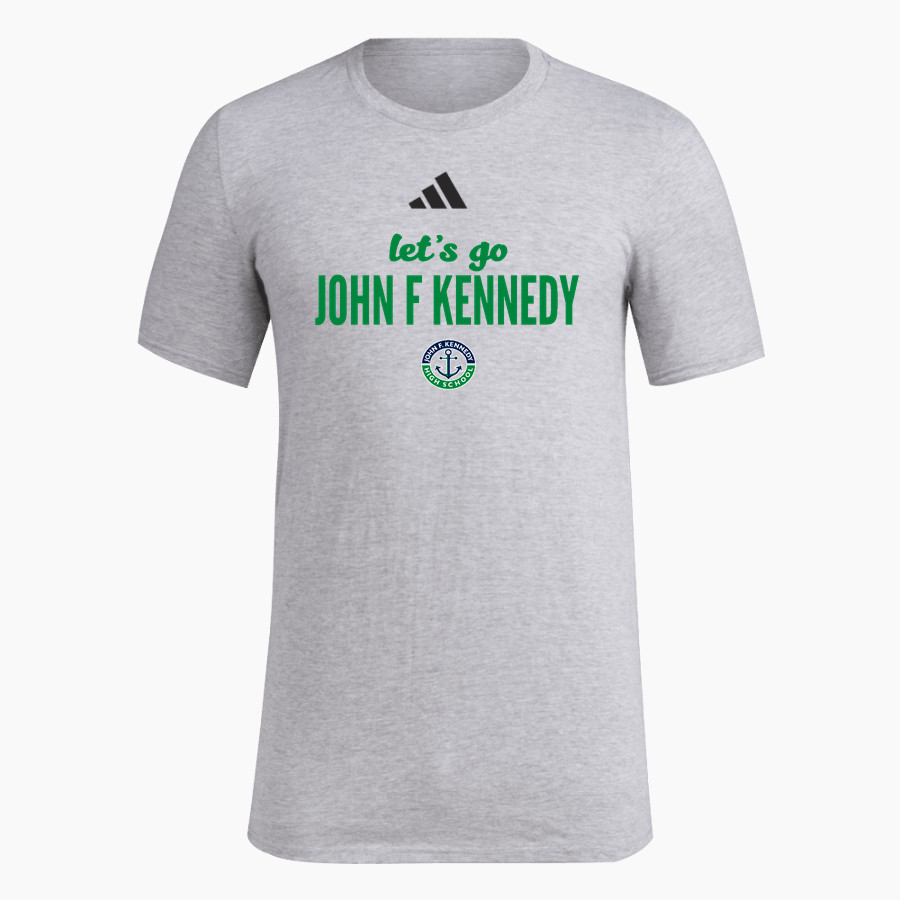JOHN F KENNEDY HIGH SCHOOL COMMANDERS <span class="pdp-name-mascot">JOHN F KENNEDY COMMANDERS</span> adidas Men's Short Sleeve Pregame Tee