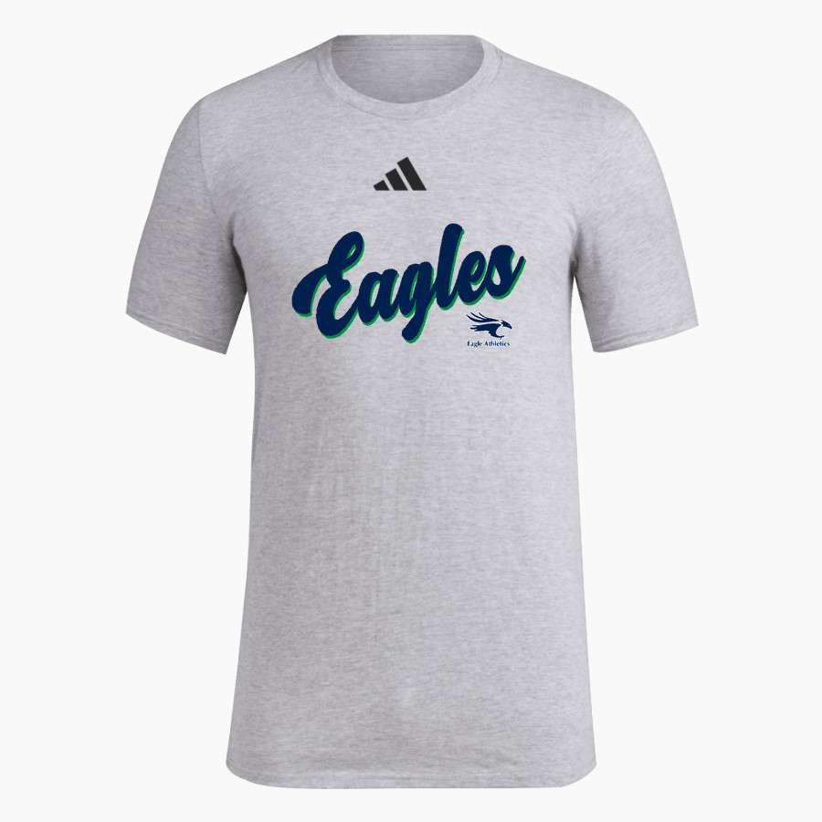 Reynolds Mountain Eagles adidas Men's Short Sleeve Pregame Tee