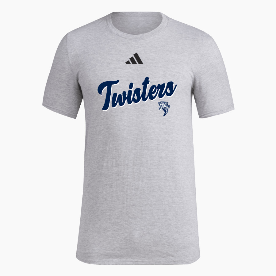OLDENBURG ACADEMY TWISTERS adidas Men's Short Sleeve Pregame Tee