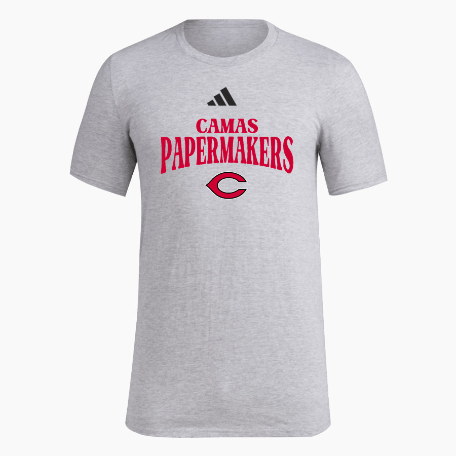 CAMAS PAPERMAKERS The Official Online Store <span class="pdp-name-mascot">CAMAS PAPERMAKERS</span> adidas Men's Short Sleeve Pregame Tee