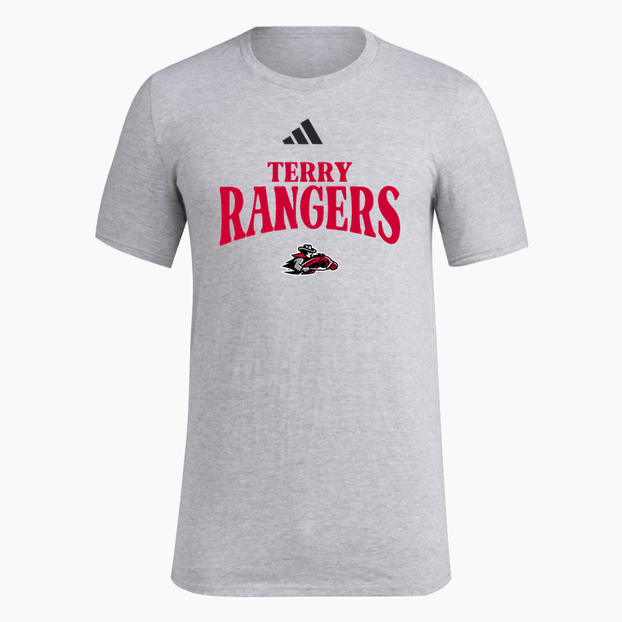 TERRY HIGH SCHOOL RANGERS <span class="pdp-name-mascot">TERRY RANGERS</span> adidas Men's Short Sleeve Pregame Tee