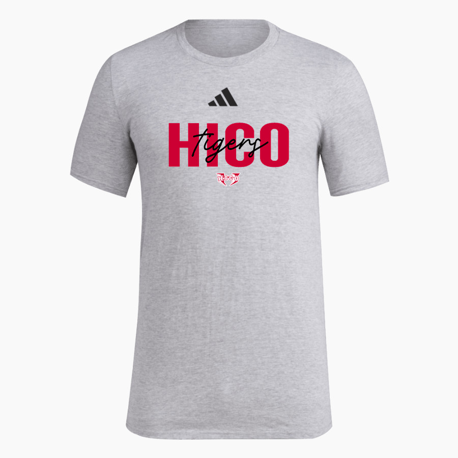 HICO HIGH SCHOOL TIGERS <span class="pdp-name-mascot">HICO TIGERS</span> adidas Men's Short Sleeve Pregame Tee
