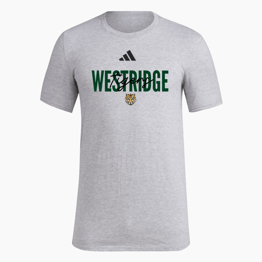 Westridge Tigers <span class="pdp-name-mascot">Westridge Tigers</span> adidas Men's Short Sleeve Pregame Tee